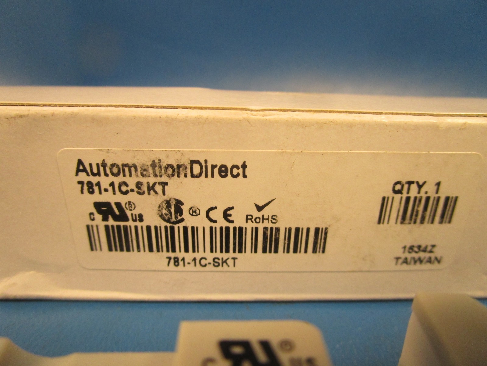 Automation Direct 781-1C-SKT, Relay socket, 35mm DIN rail or panel mount