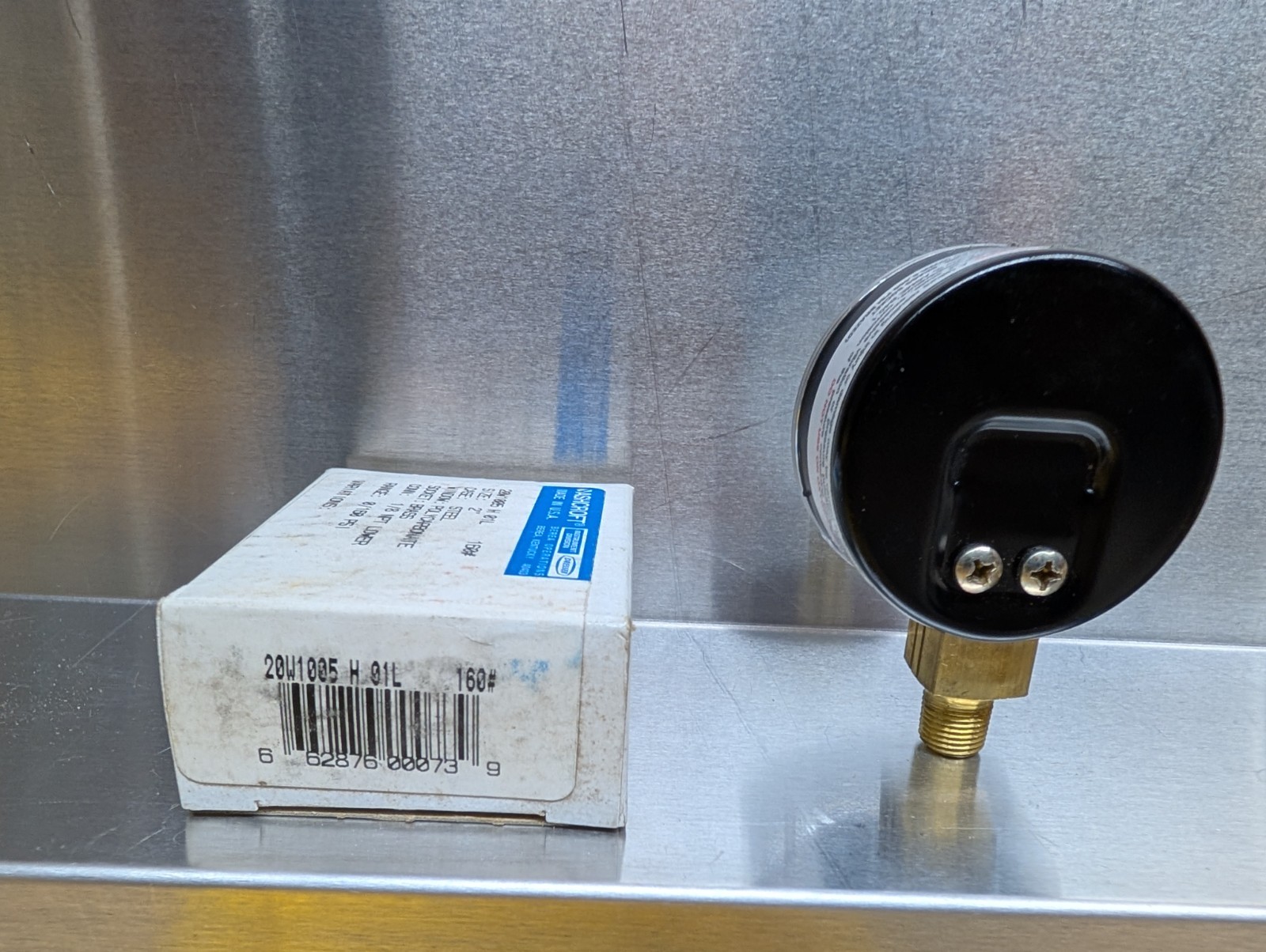 Ashcroft 20W1005-H-01L-160# 2″ Pressure Gauge 0-160Psi NOS
