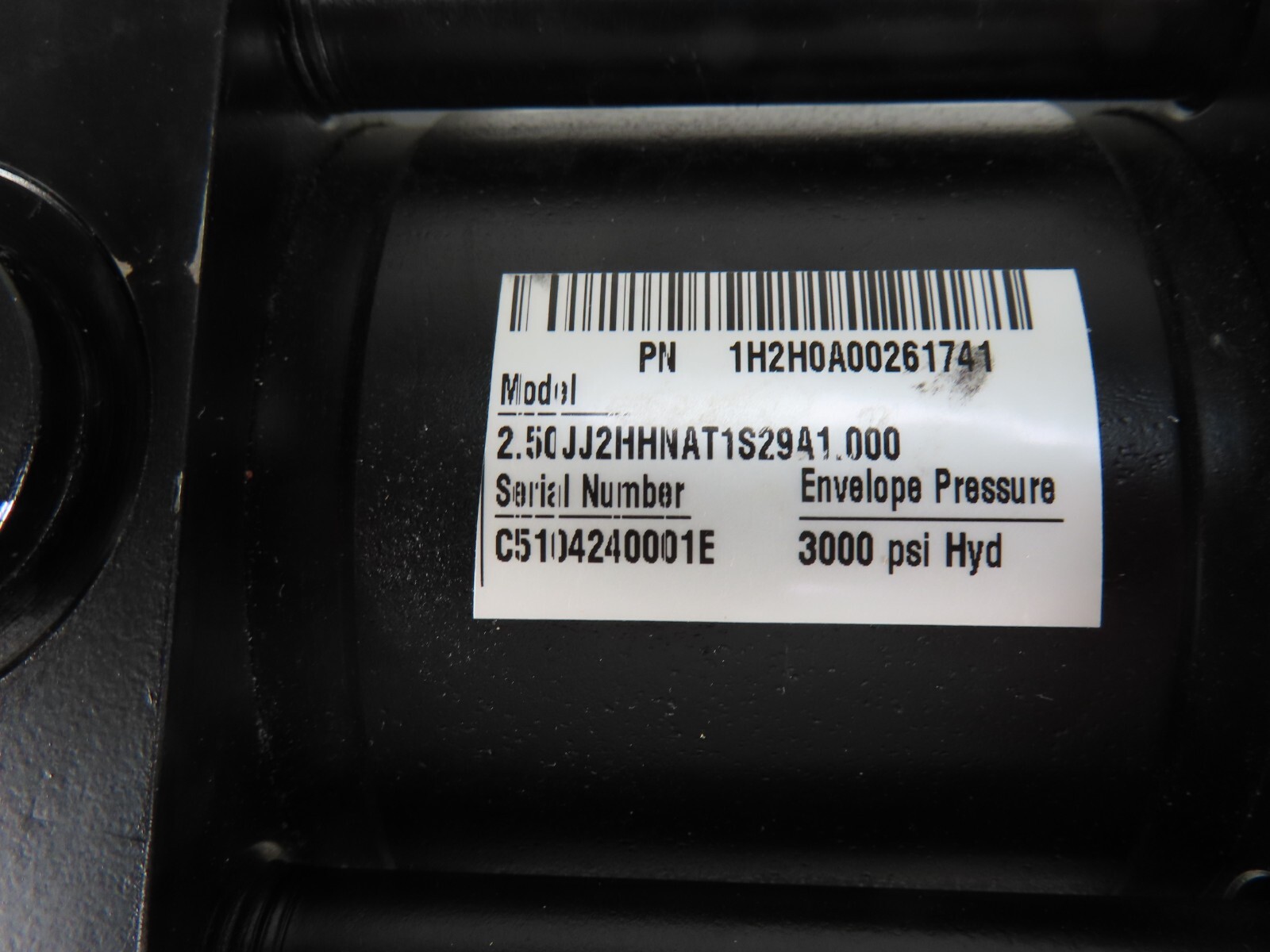 Parker 2.50JJ2HHNAT1S29A1.000 1H2H0A00261741 Hydraulic Cylinder 3000psi NEW