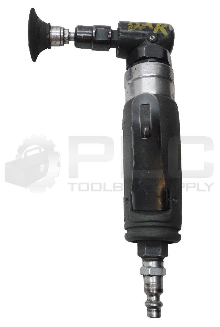 INGERSOLL RAND 302B PNEUMATIC ANGLE GRINDER, 90 PSI, 20,000 RPM, W/ H2C