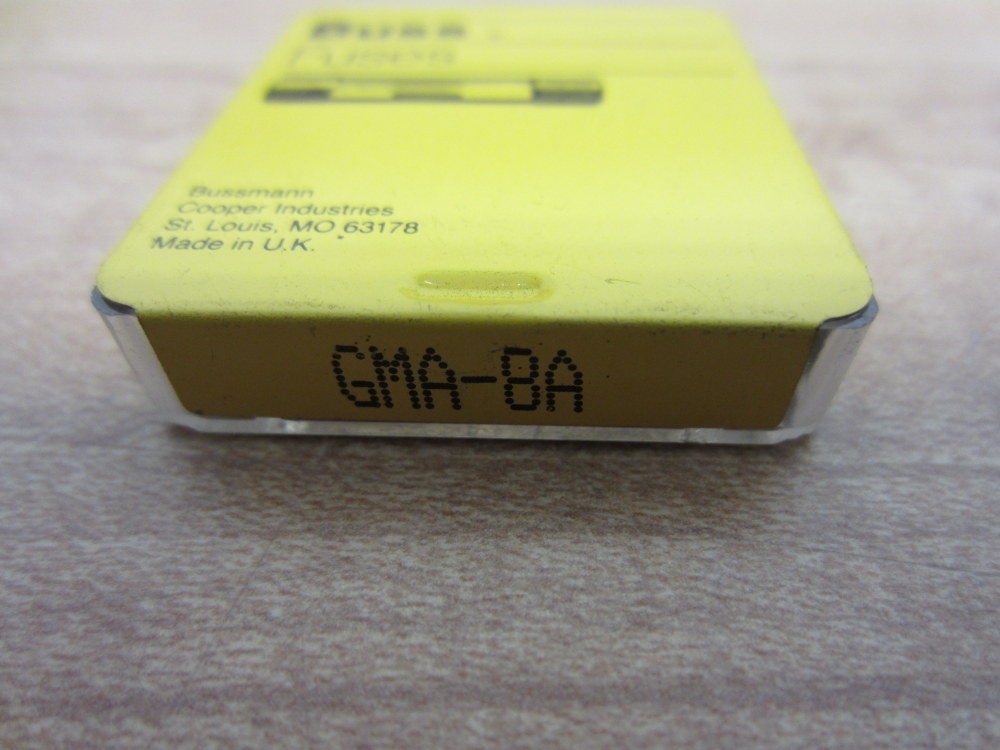 Bussmann GMA-8A Buss Fuse 8A 125V GMA8A (Pack of 5)