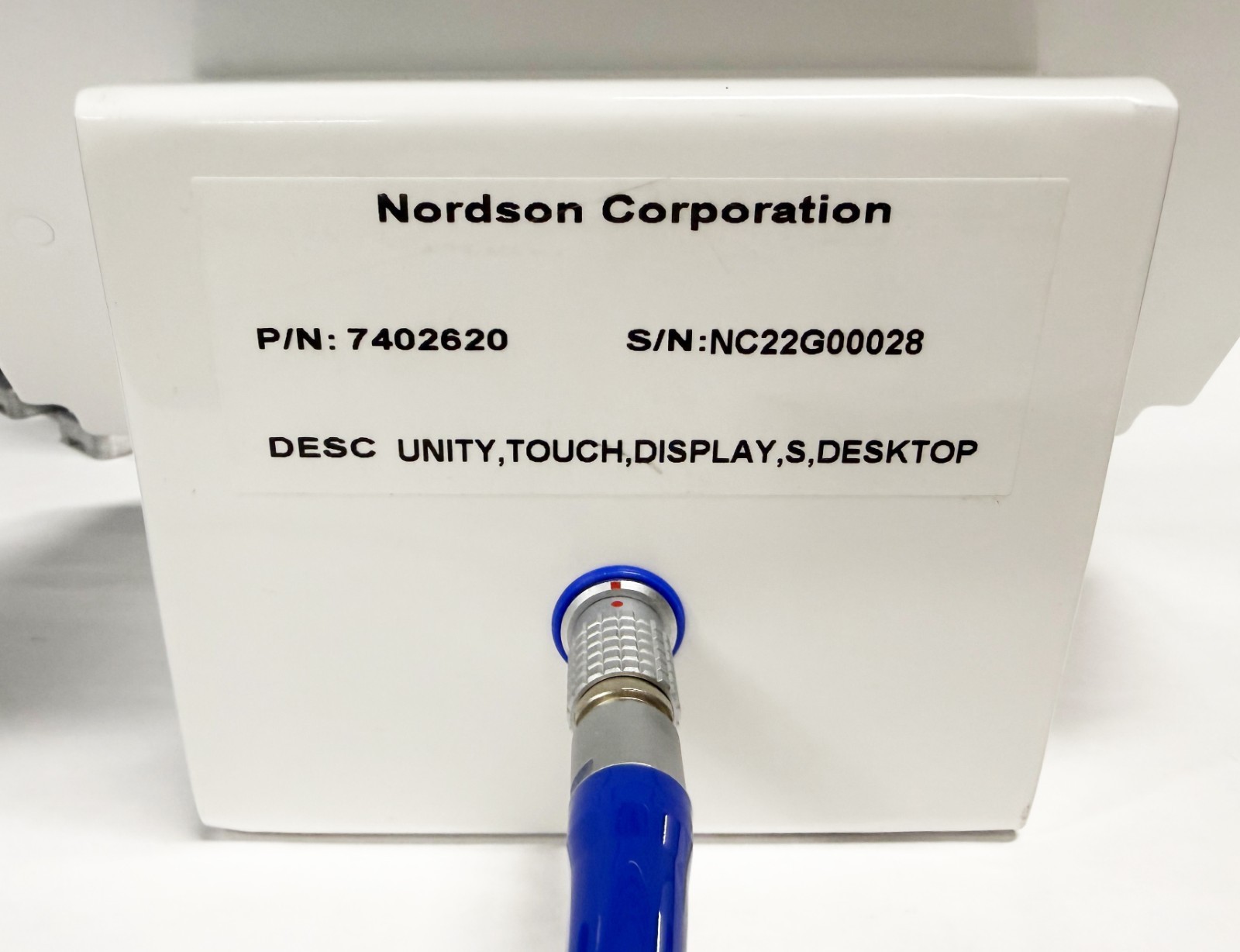 Nordson EFD Unity Touch S Controller, Display w/ Pneumatics & IC30 Dispense Head