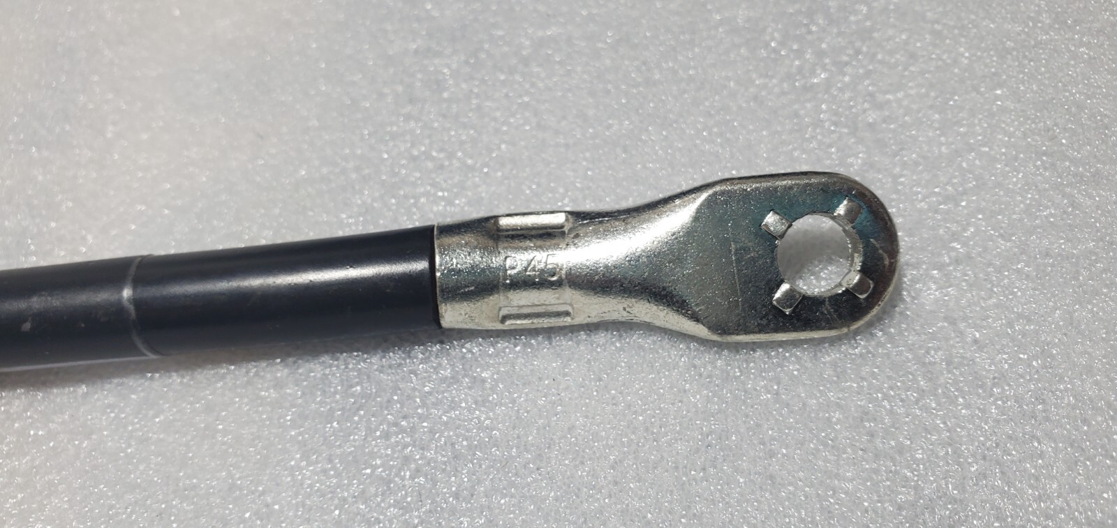 Lot 4 W. I. 95200 P45 1/0 Battery Cable 8 in Smoke 00 Gauge