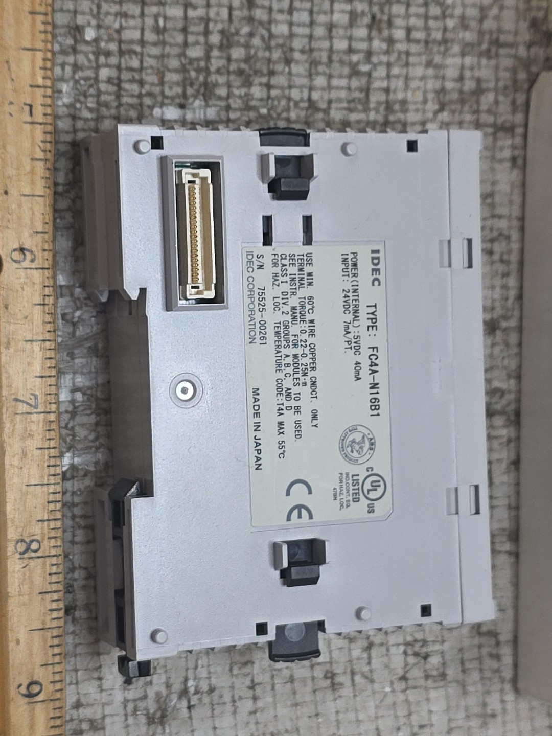 NEW IDEC FC4A-N16B1 MicroSmart Digital I/O Module NEW IN BOX