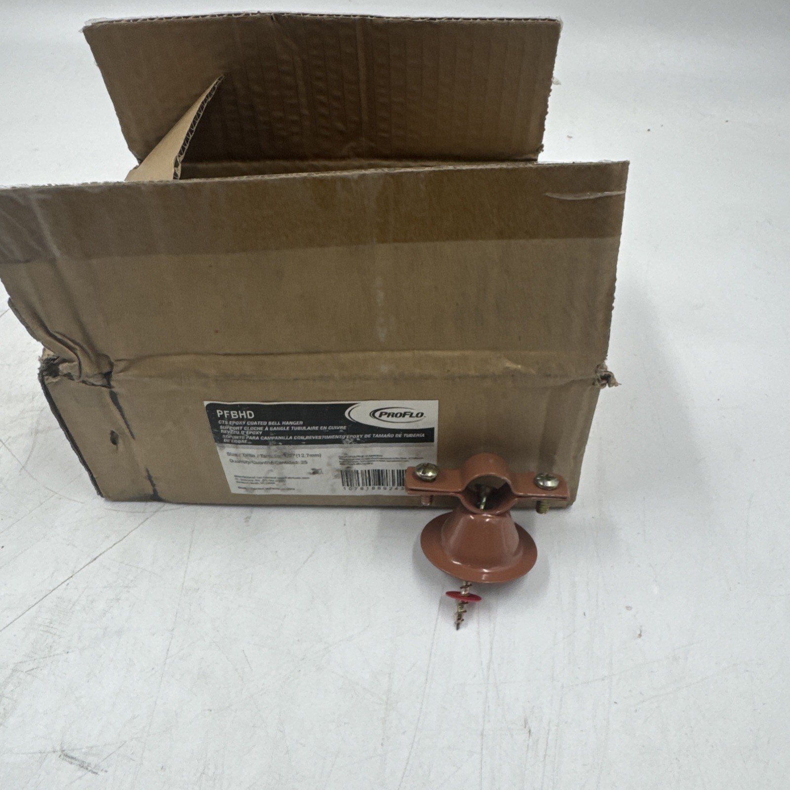 lot of 25 PROFLO PFBHD 1/2″ CTS Epoxy Coated Bell Hanger new