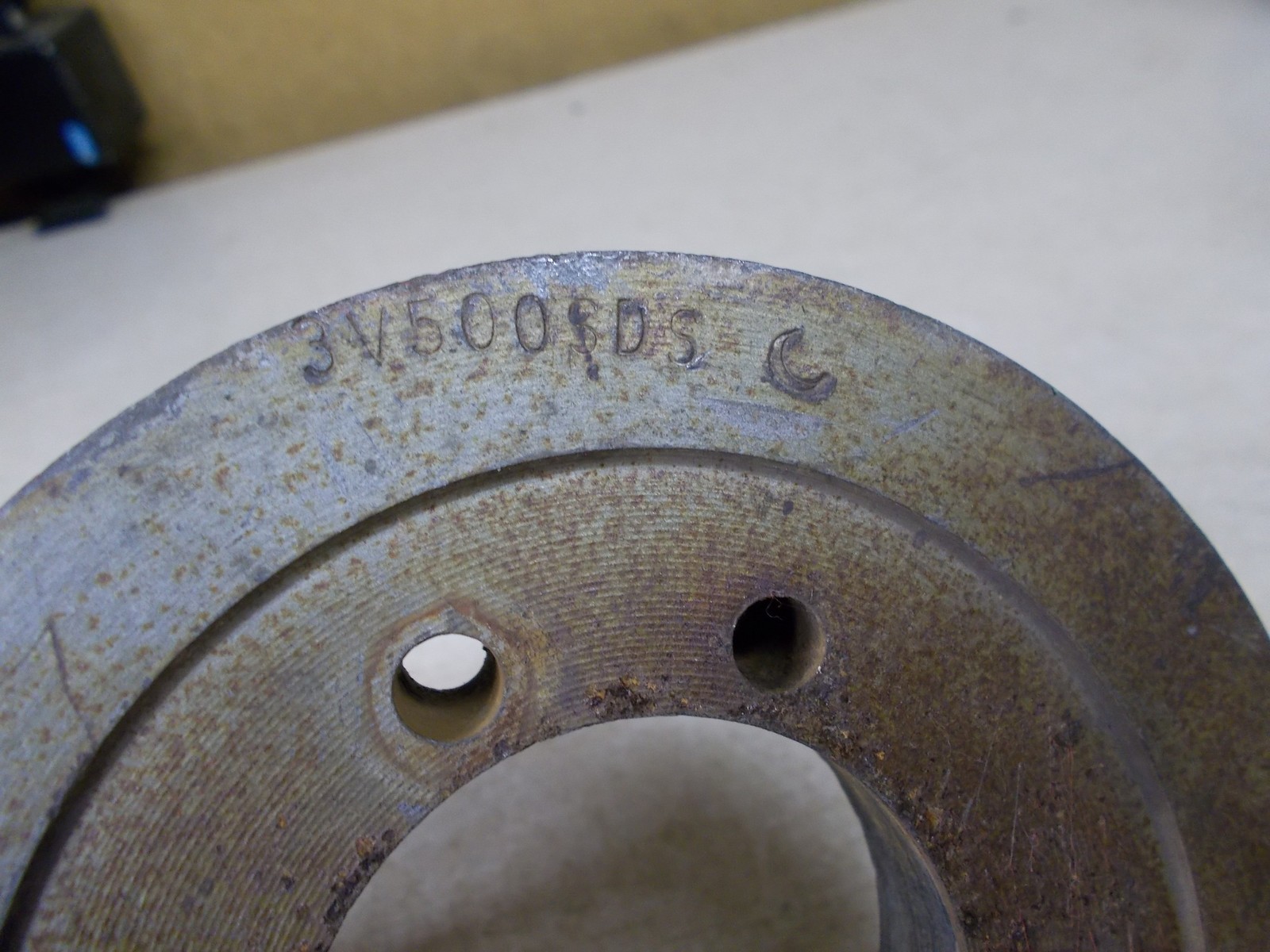 Pulley 4-Groove 6-Hole 3V500 SDS 2″ Bore *FREE SHIPPING*