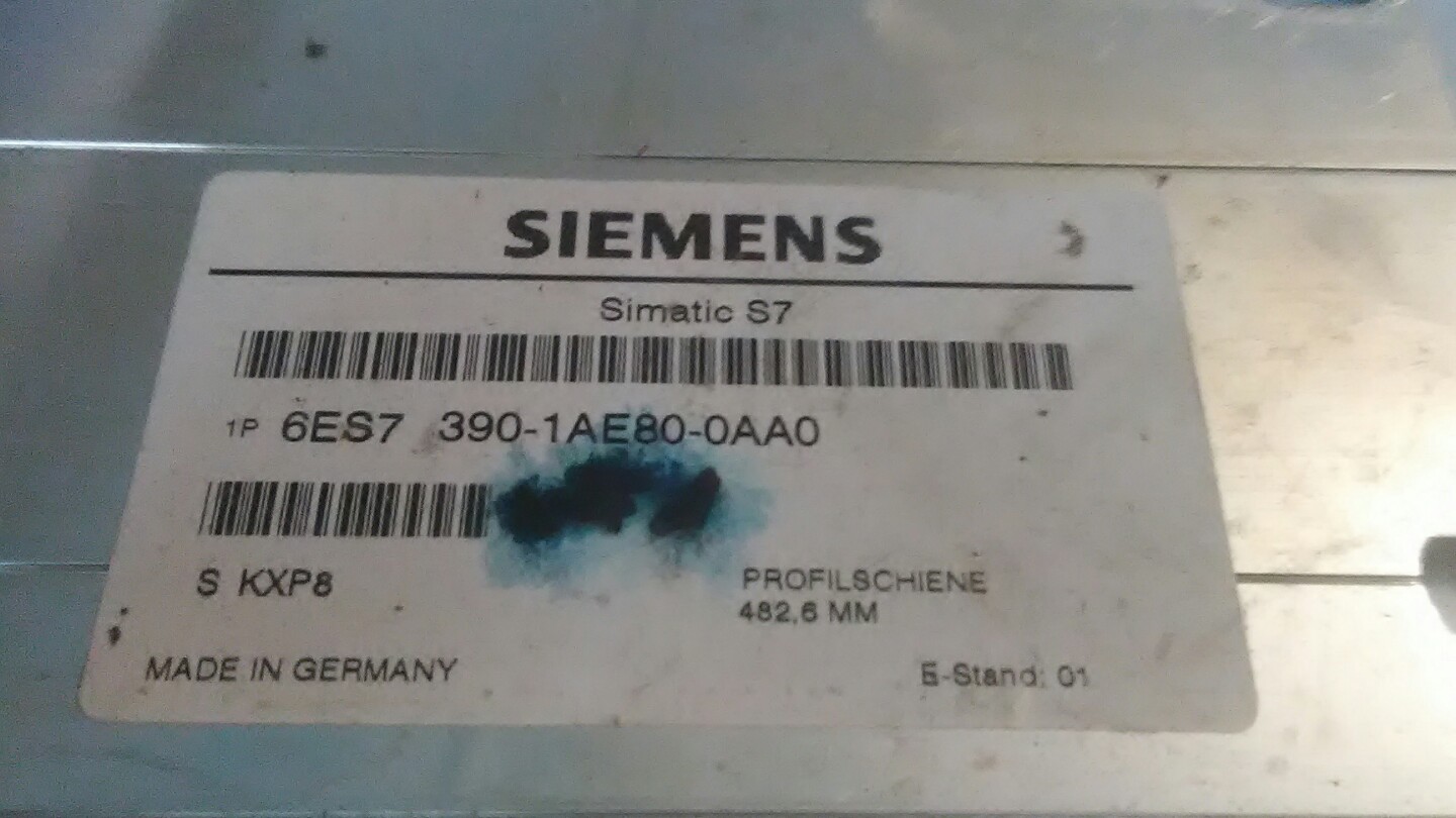 6ES7 390-1AE80-0AA0 153-1AA03-0XB0, 321-1BL00-0AA0, 1BH02, 1BL00, 1BH01 WARRANTY