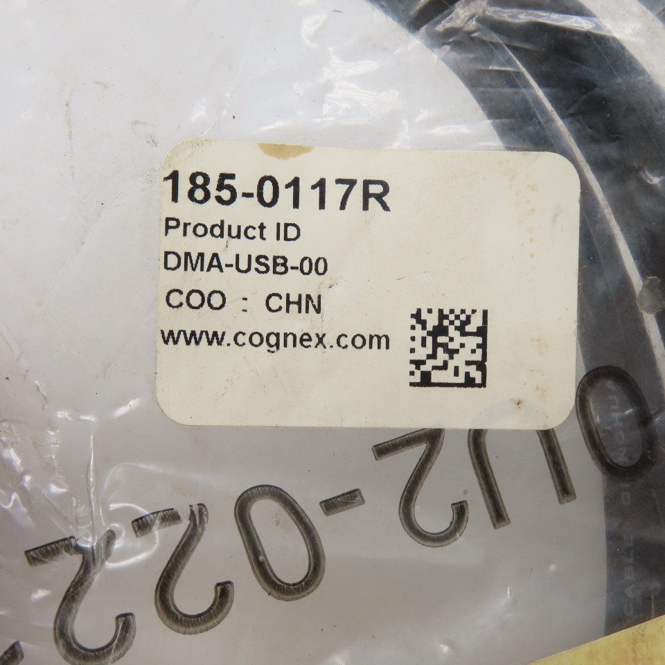 Cognex 185-0117R DMA-USB-00 USB Cable 10FT