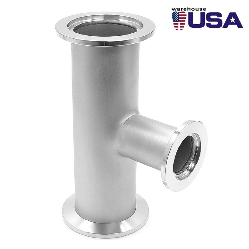 Vacuum Accessory Kf40-25 Stainless Steel Variable Diameter Tee US