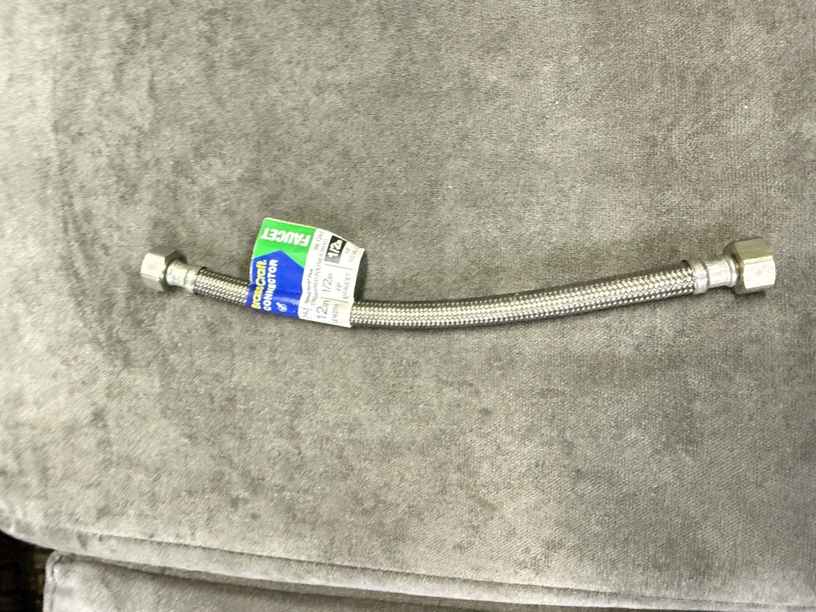 5-Brasscraft Multiple 6,12,16 Inch Speedi Plumb Plus Faucet Connectors