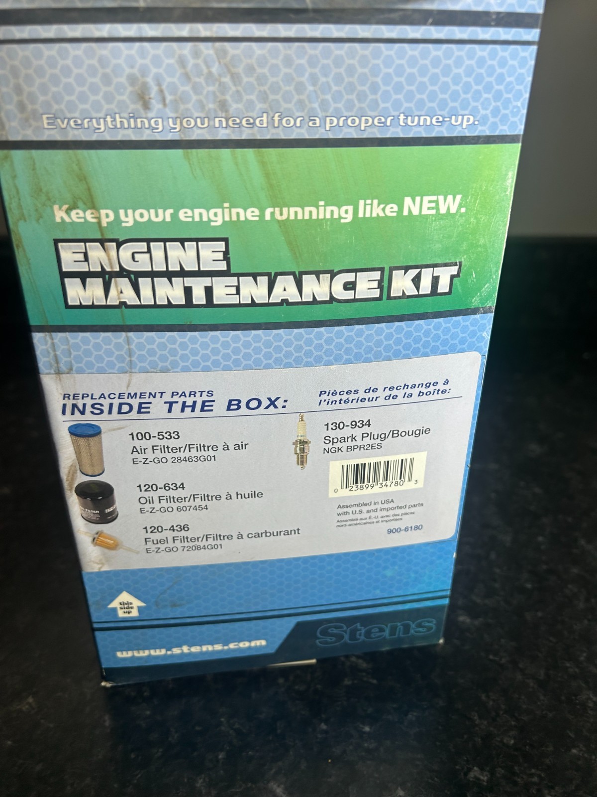 New STENS #785-687 ENGINE MAINTENANCE KIT/ E-Z-GO 611879 2008 Kawasaki
