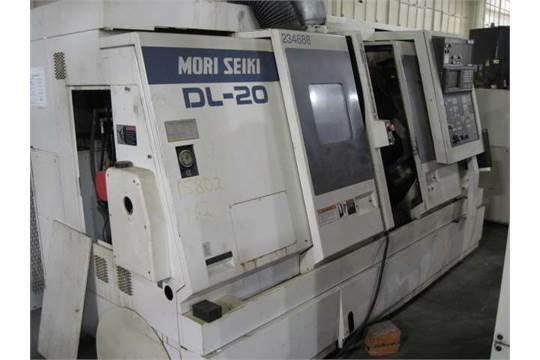 1997 MORI SEIKI DL-20 TWIN SPINDLE CNC LATHE