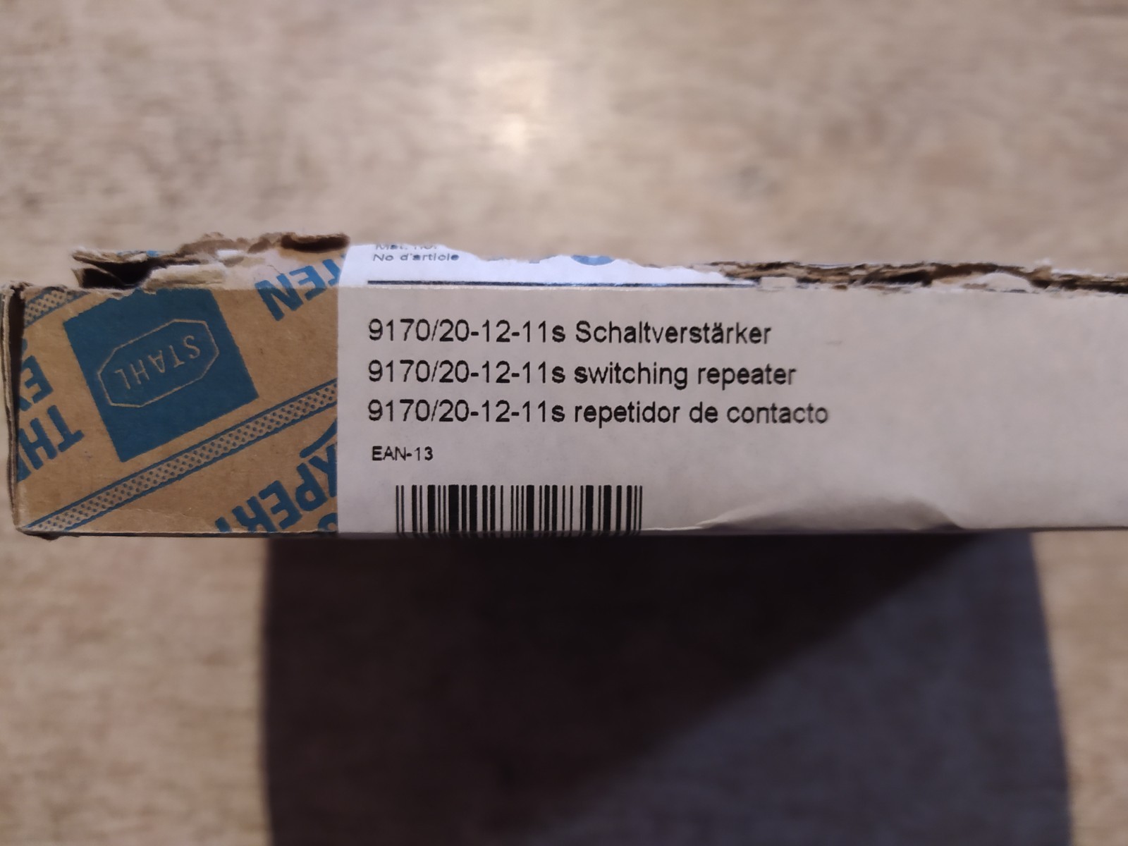 STAHL 9170/20-12-11S SWITCHING REPEATER [NEW]