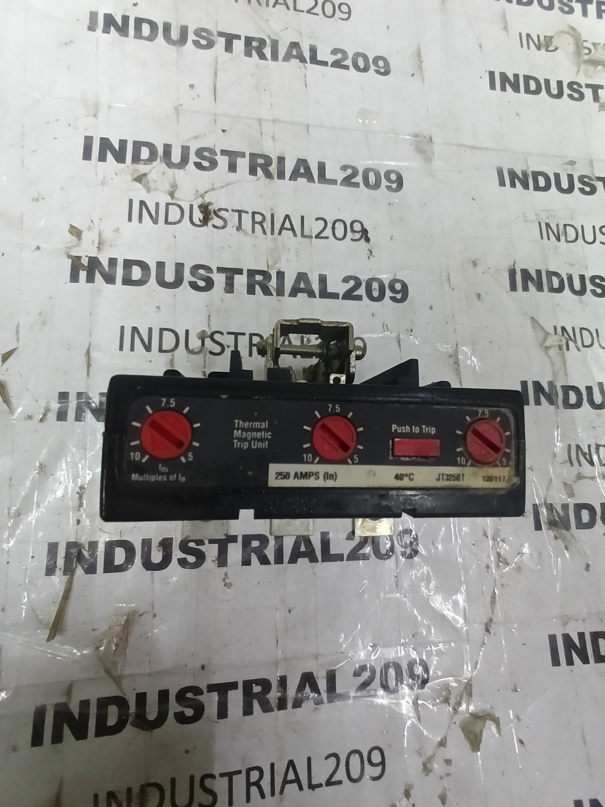 EATON JT3250T CIRCUIT BREAKER SERIES C 250A