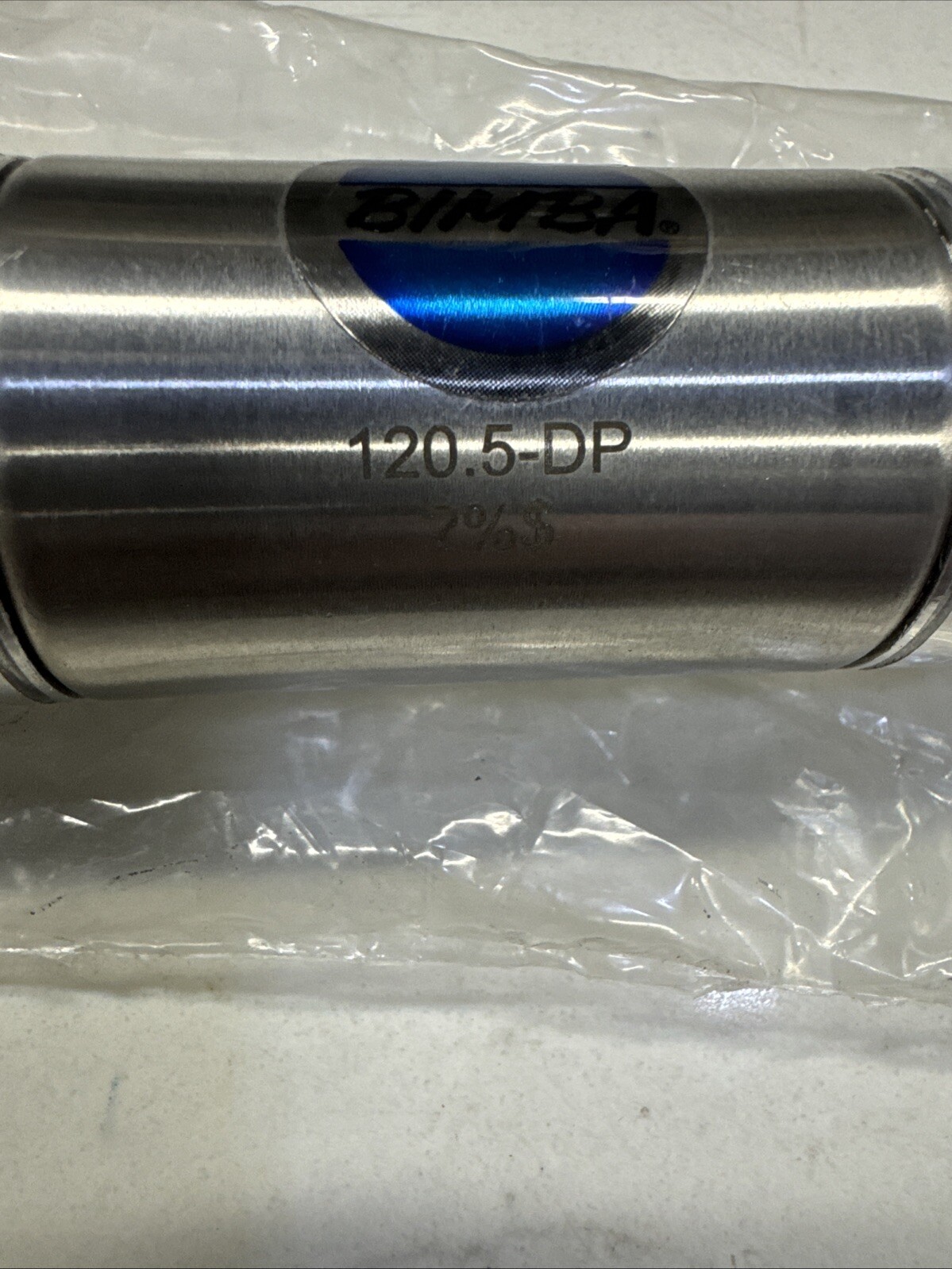 BIMBA SR-120.5-DP , Pneumatic Cylinder; Double Acting, Bore 1-1/4”, Stroke 0.500