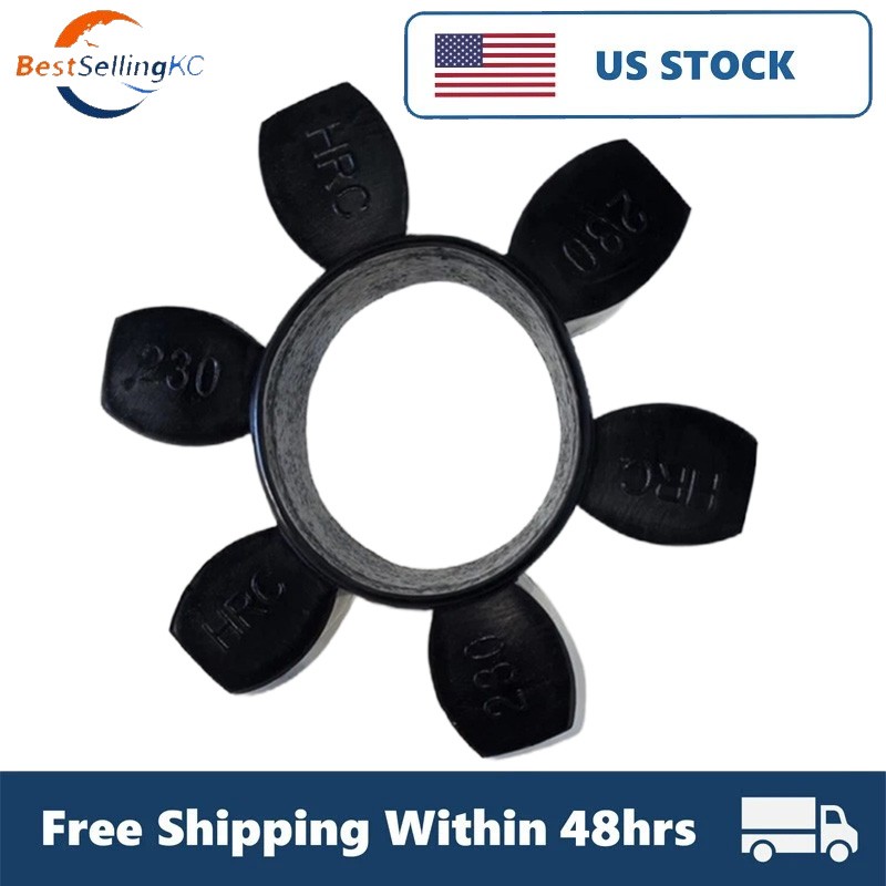 HRC230 HRC 230 HRC RUBBER ELEMENT BLACK COUPLING INSERT Stocked In CA