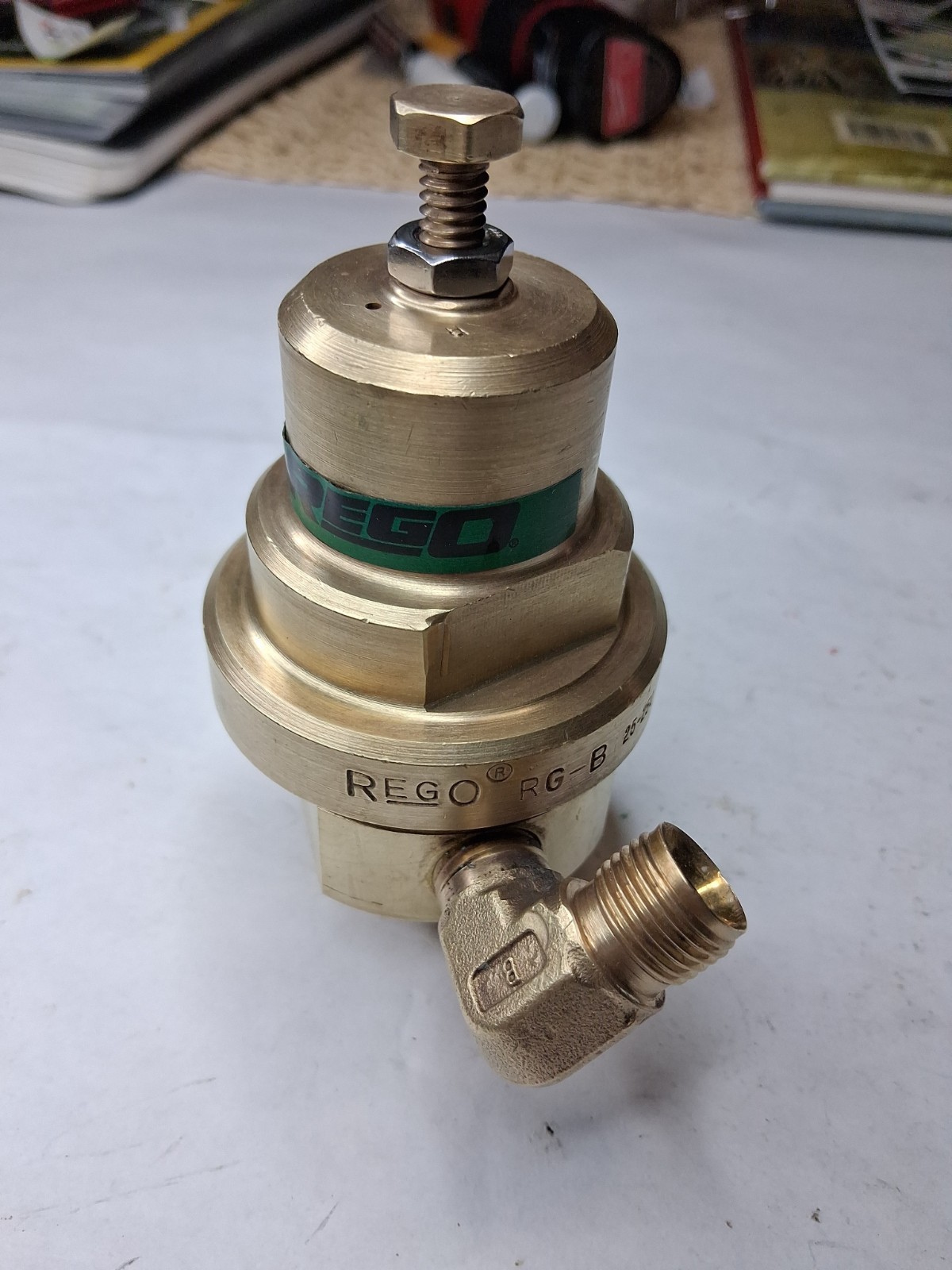 Rego RG-B Series Cryogenic Pressure Builder / Regulator 125 PSIG 8.6 BAR* Sh1