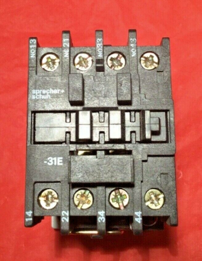 NHP SPRECHER & SCHUH CS3-31E Control Relay 110V50 / 127V60