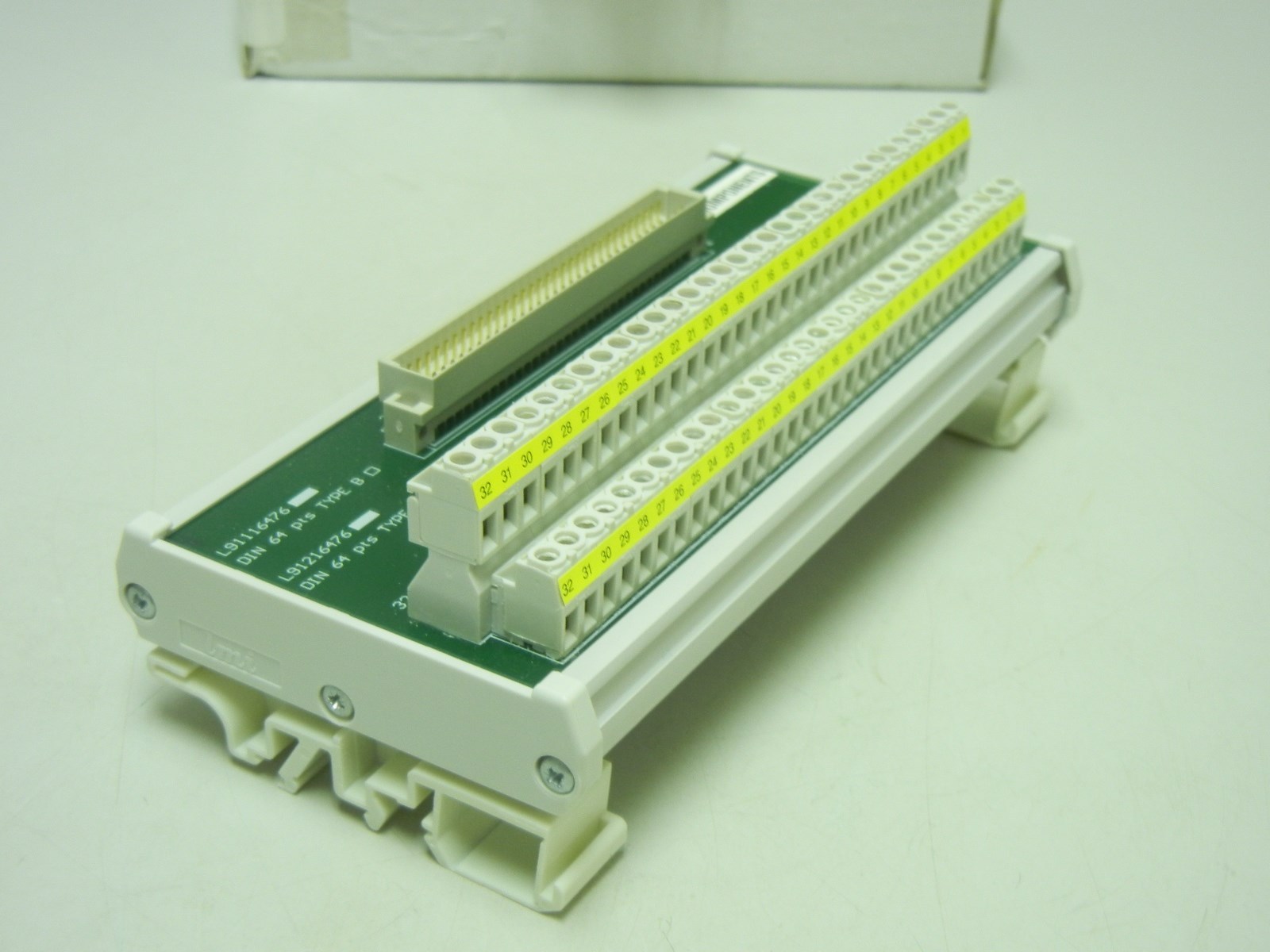 LMI COMPONENTS / ABB L91216476-000 NEW DIN 64 PTS TYPE C L91216476000