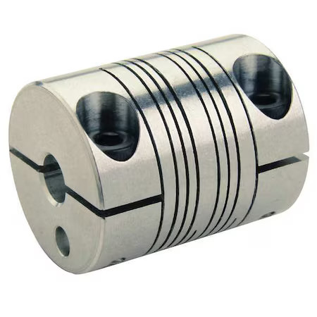 RULAND MWC25-10-6-SS Coupling, 4 Beam Clamp, 10mmx6mm