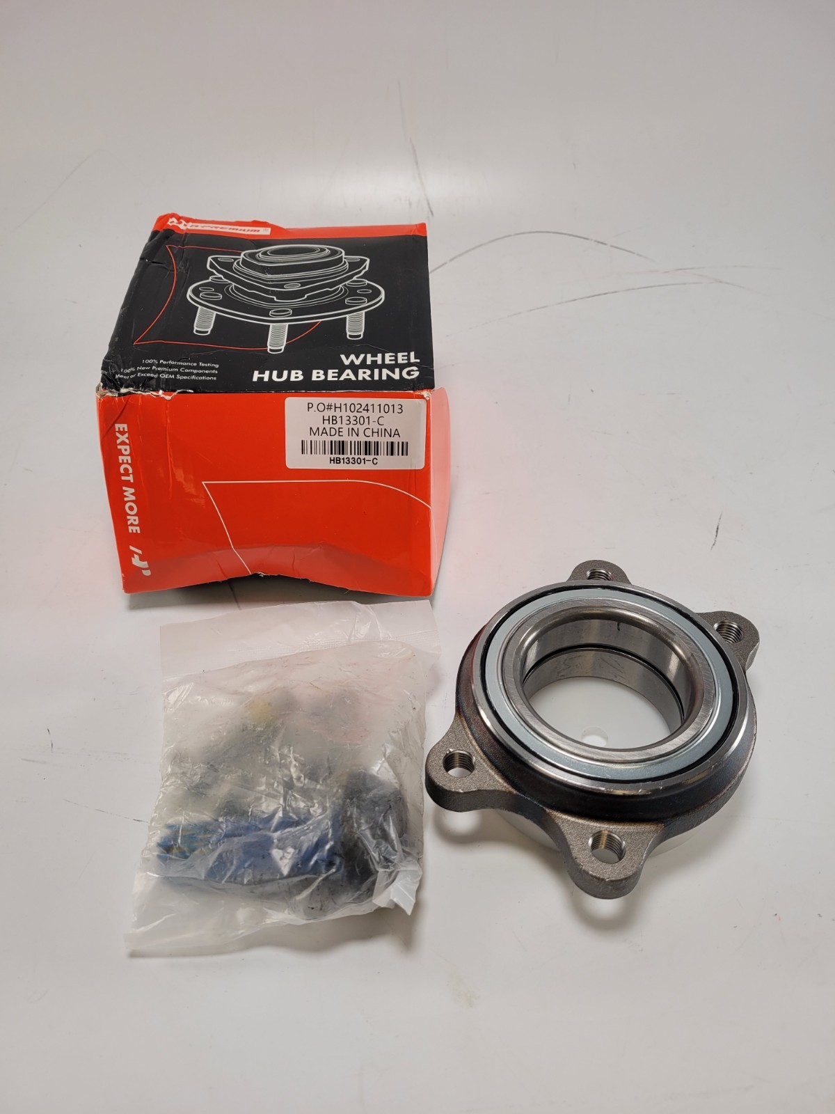 A-Premium Front Wheel Hub Bearing Assembly With Bolts HB13301-C