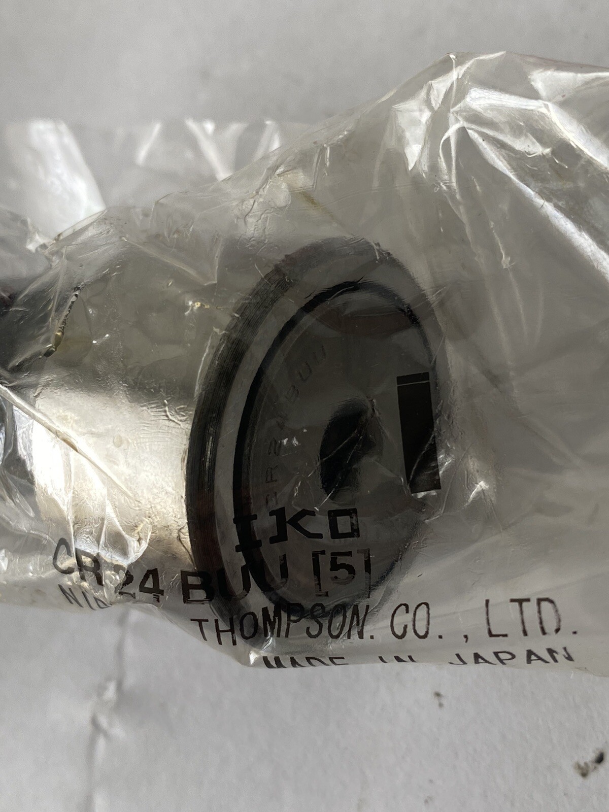 Lot Of 2 IKO CR24BUU, Cam Follower,Flat,1 1/2″ Roller DIA,7/8″ Roller New In Box