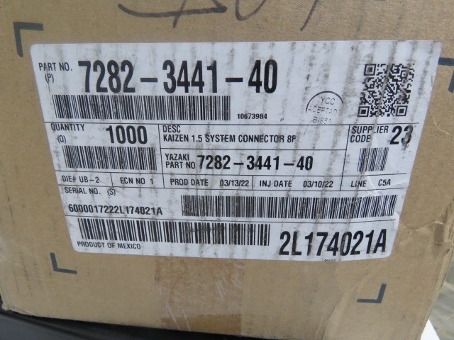 YAZAKI 7282-3441-40 Qty of 20 per Lot YAZAKI 7282-3441-40