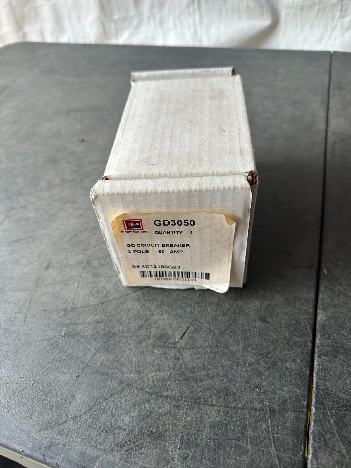 NEW CUTLER HAMMER GD3050 50 AMP BREAKER NIB