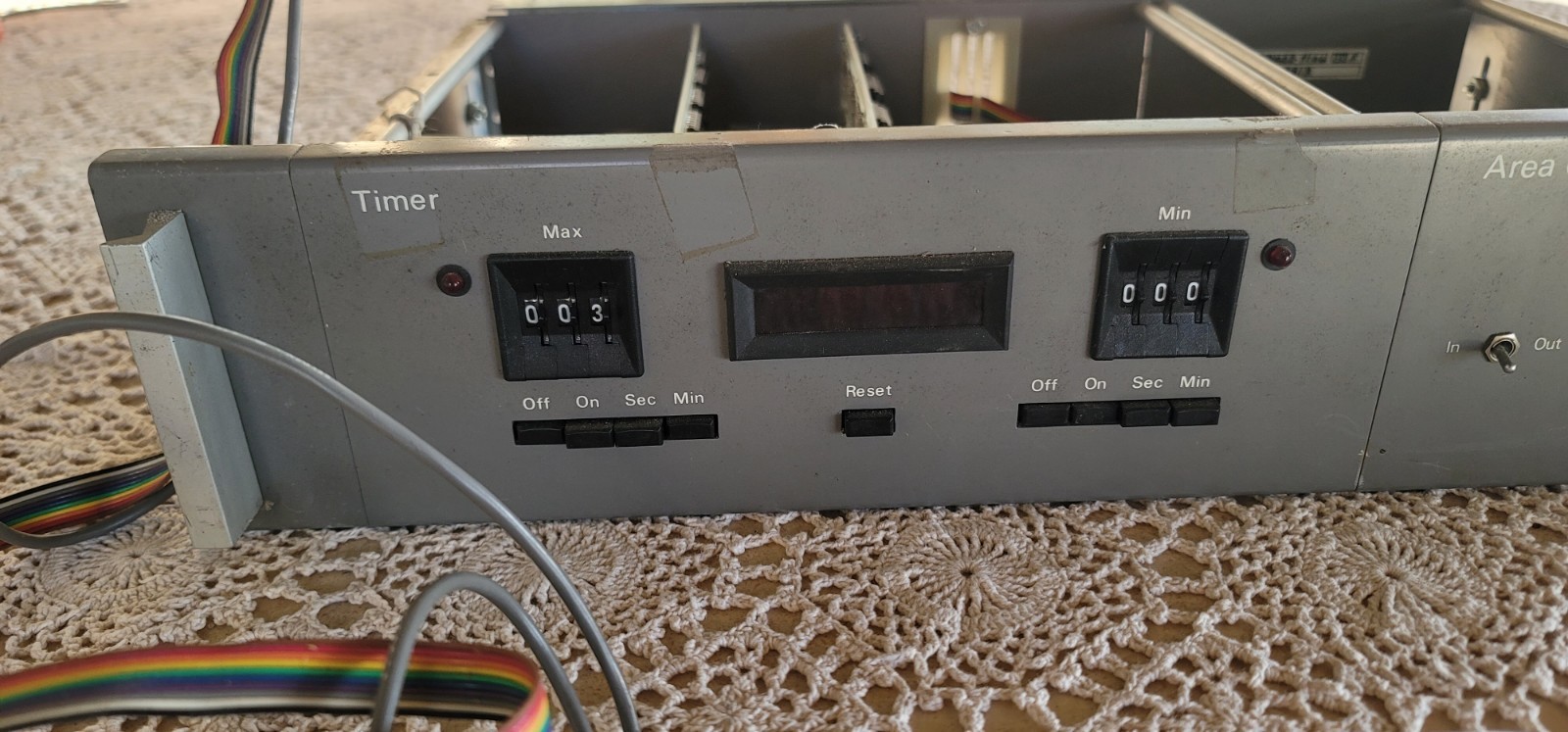 Timer + Area Compensator Unit A1022-7011 for Instron 1125