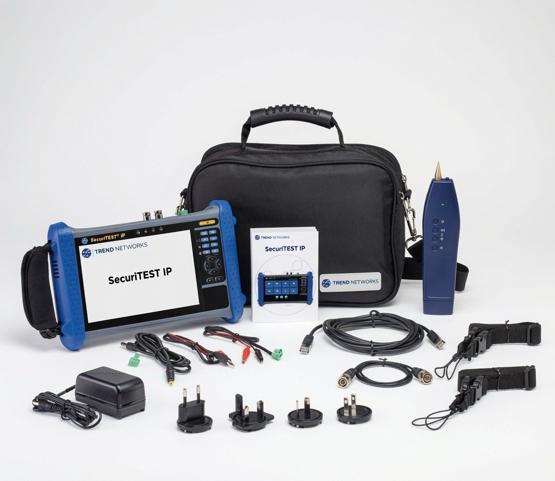 TREND Networks ST-171000 SecuriTEST IP Digit/Analog/HD Coax CCTV Tester