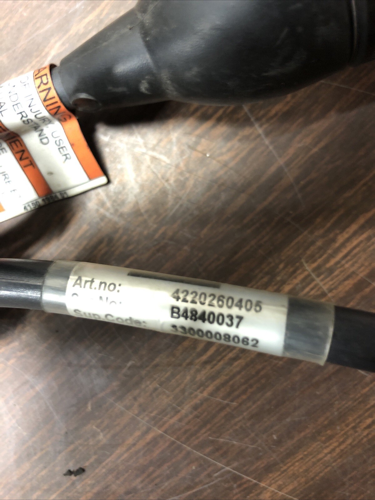 Atlas Copco 4220 2604 05 Cable