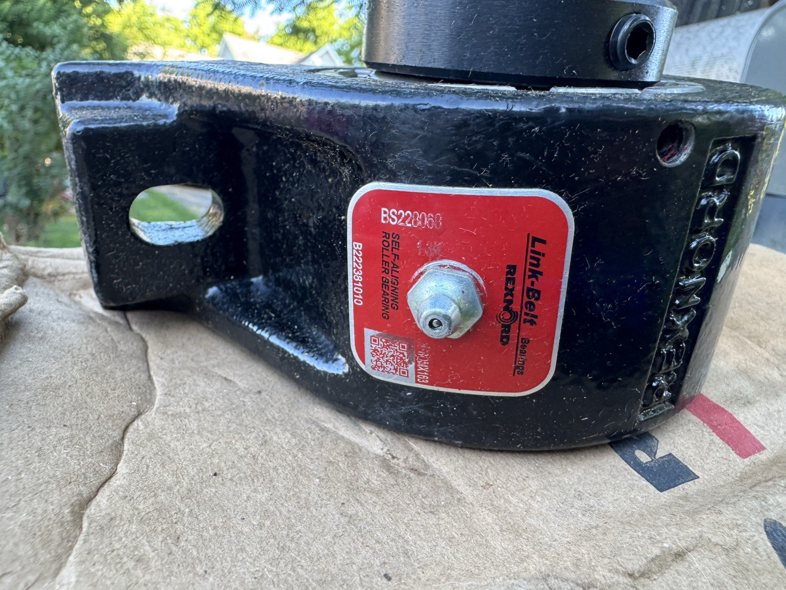 Rexnord BS228068 Pillow Block Spherical Bearing 1-3/4 Rayco Stump Grinder 761402