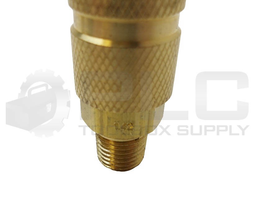 NEW BAG OF 6 142 COUPLER 1/4″ MPT