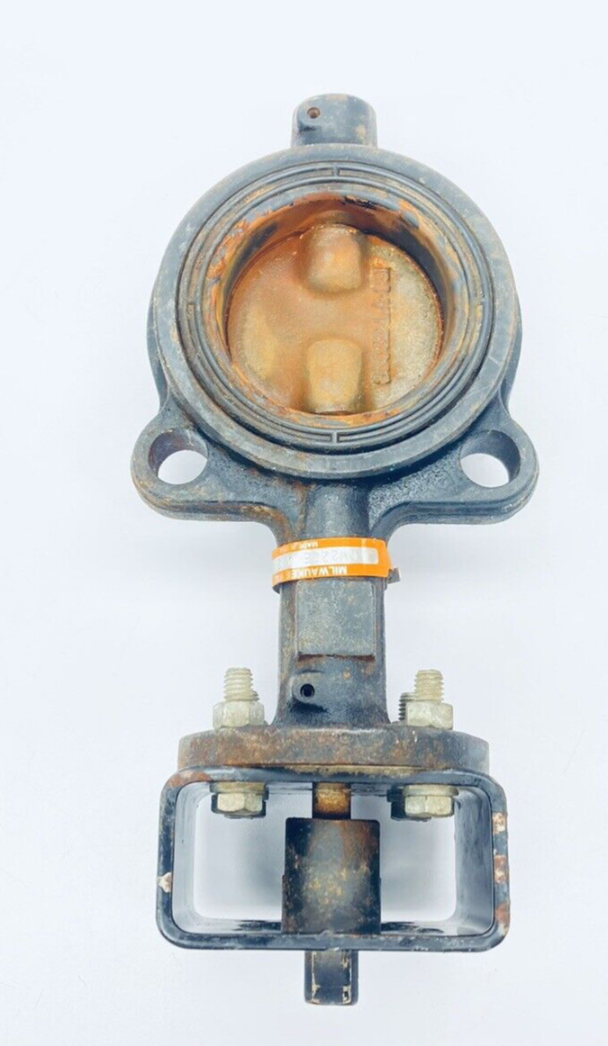 MILWAKEE CW223E BUTTERFLY VALVE 3″ WAFER 316SS 200PSI