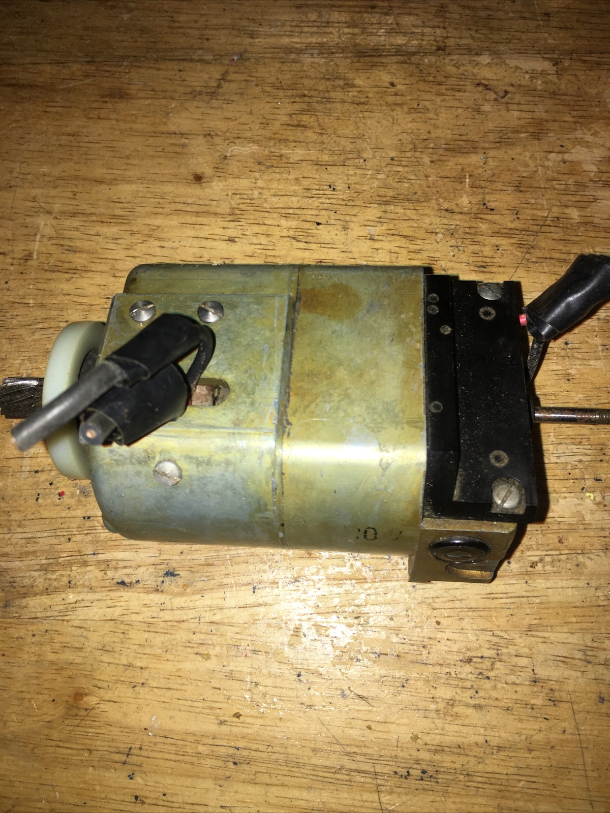 Vintage Dual Drive Small Electric Motor Sew Mach, Mountable AC, Tested/Work USA