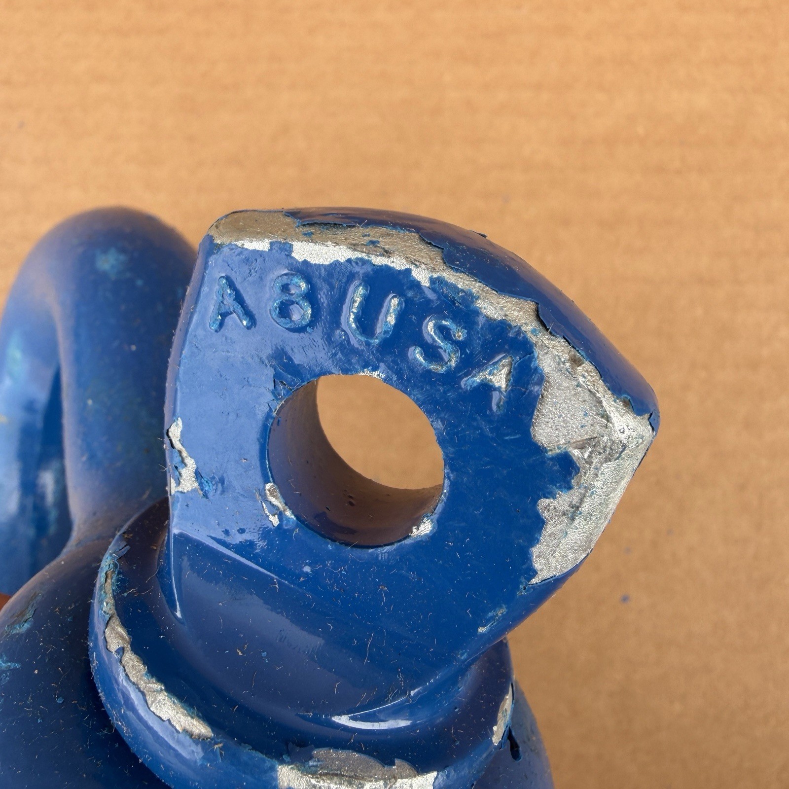 9 -pcs Campbell 5411805 1-1/8” Screw Pin Anchor Shackle Painted WLL 9.5 Ton