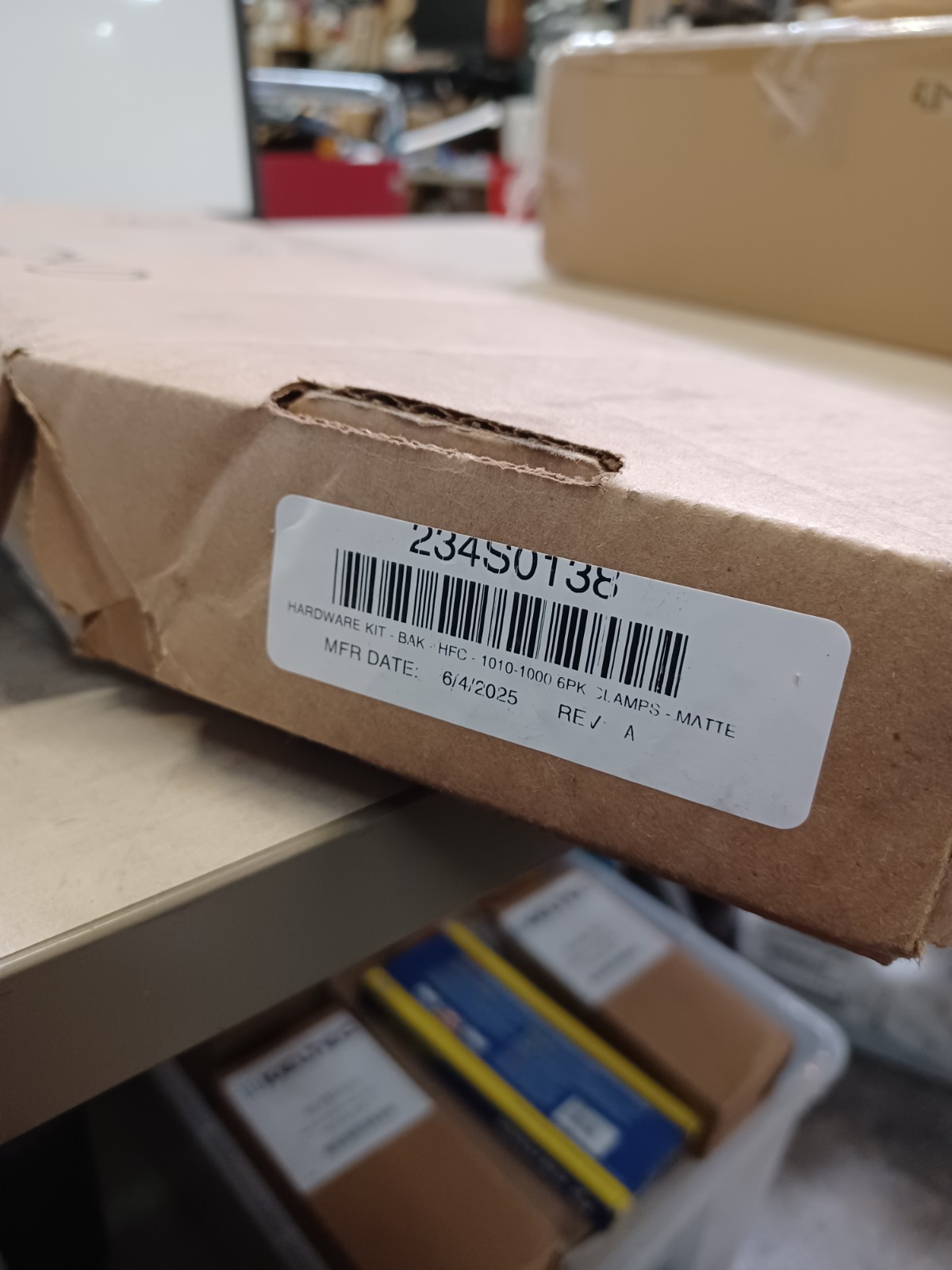 234S0138 Replacement Hardware Bak HFC 1010-1000 Clamp Matte Heavy Duty