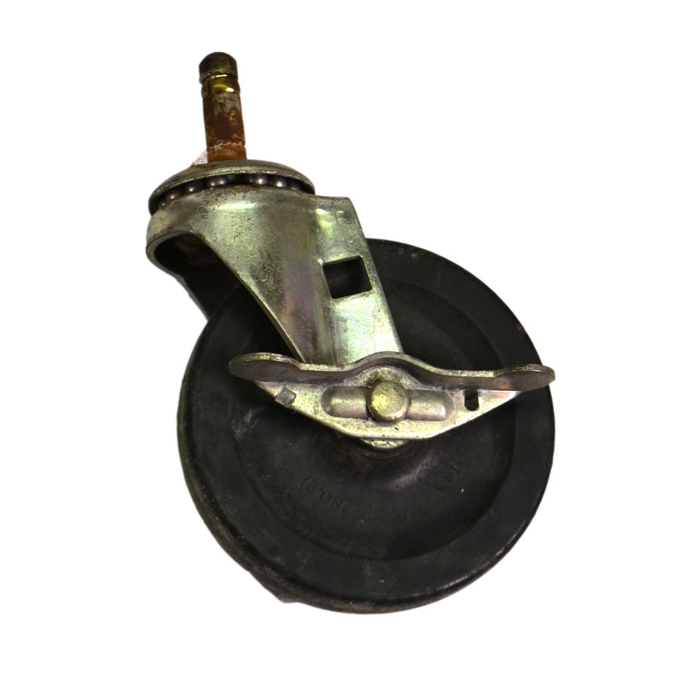 (Lot of 4) Faultless Rolling Cart Swivel 4″ x 1 Locking Industrial Caster Wheels