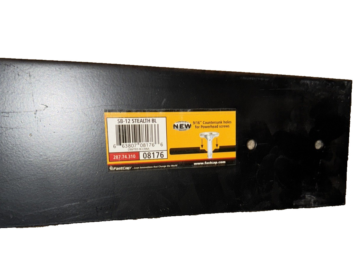 FastCap Stealth Speed Brace, Black, 3-1/2″ x 12″