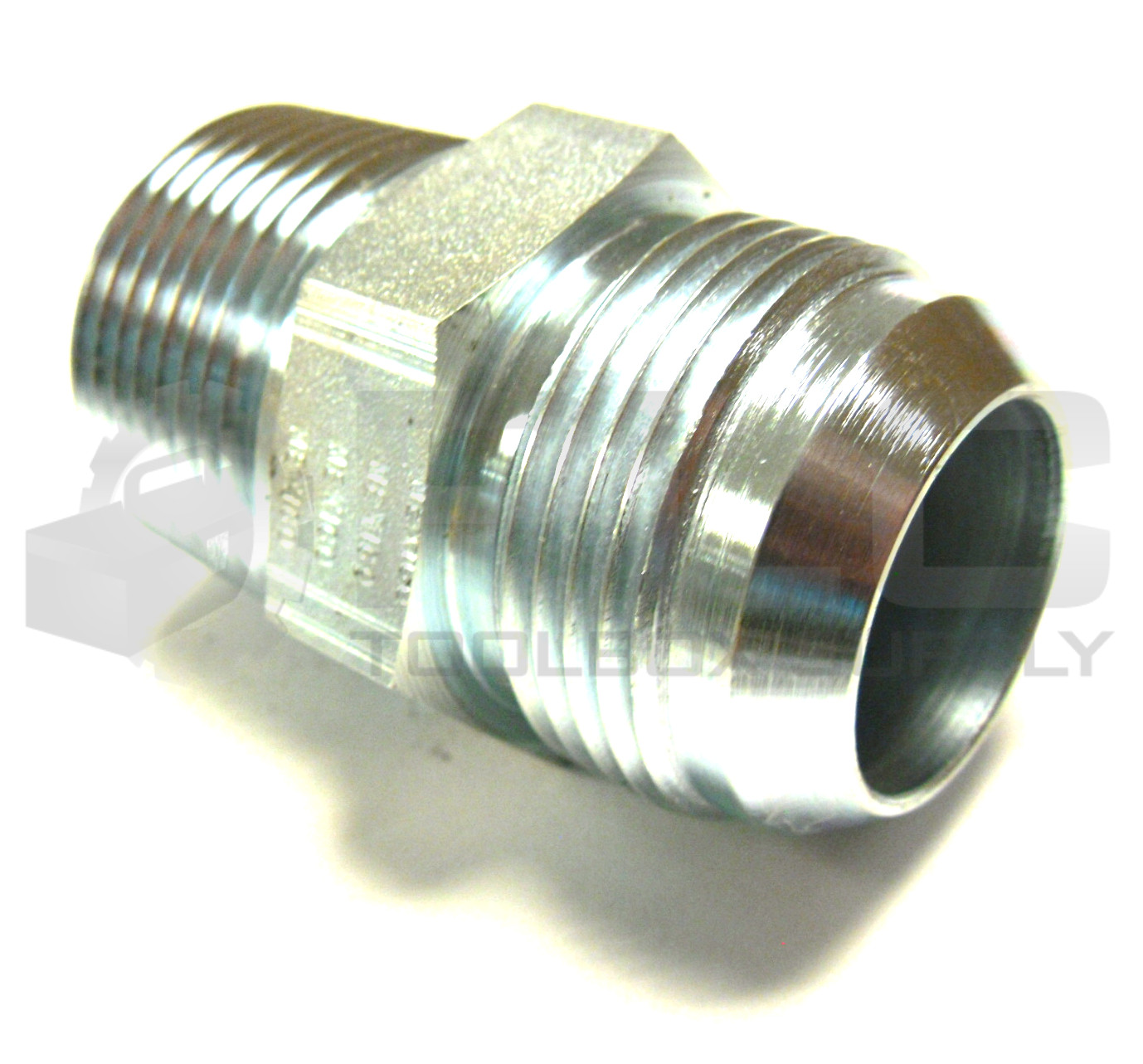 NEW LOT OF 2 PARKER 1 1/8″ FLARE MALE CONNECTOR