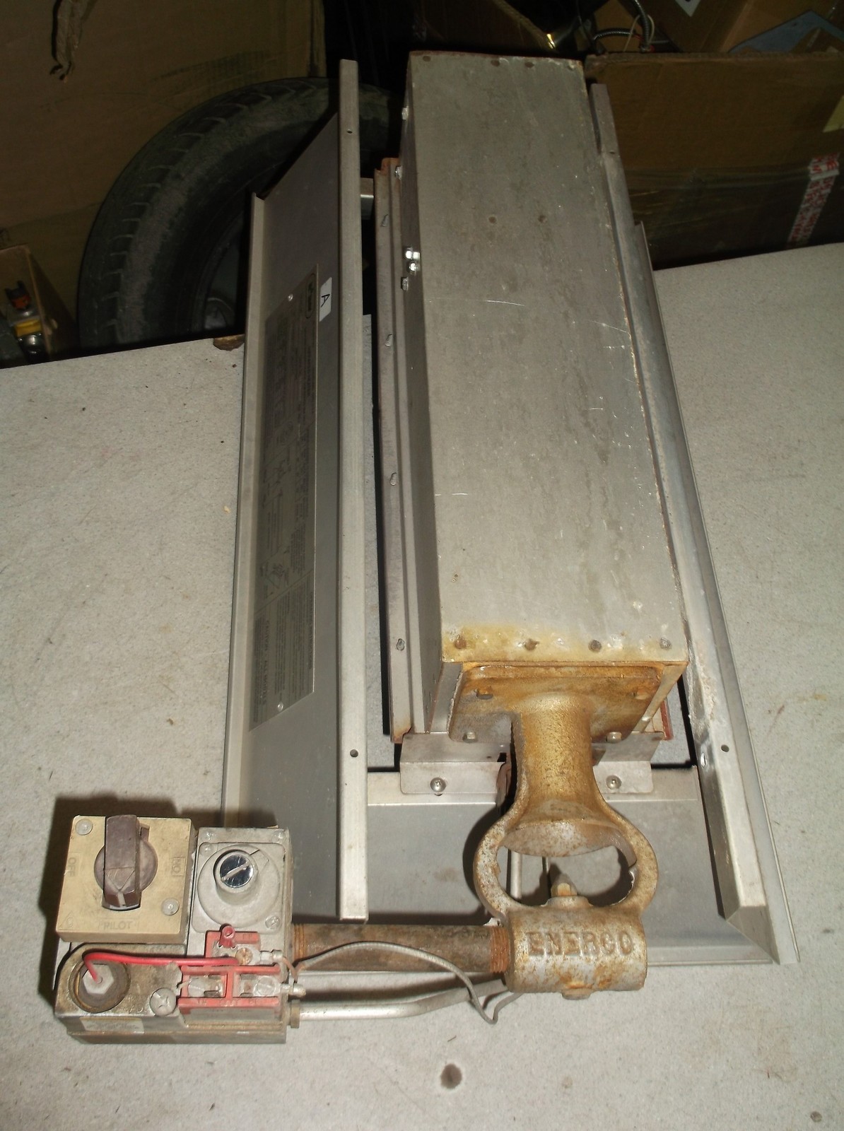 Mr Heater MH40LP Radiant Shop Garage Heater Infrared, Broken Elements