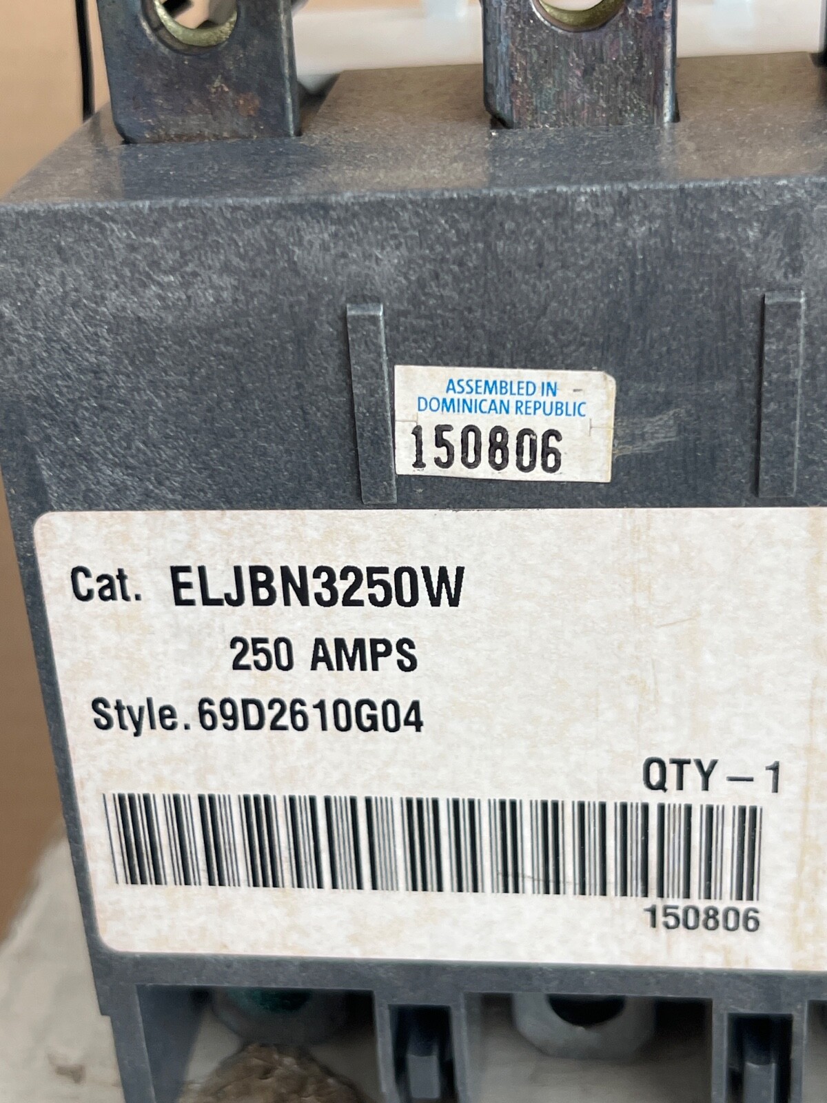 EATON GROUND FAULT PROTECTOR ELJBN3250W