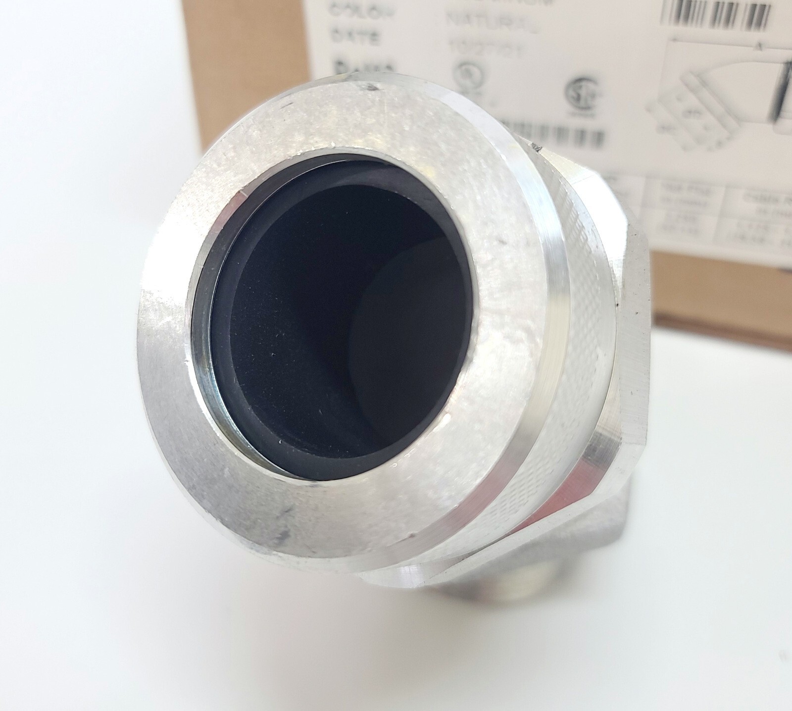 REMKE Aluminum Cord Grip RSR-45420 ~ 45° 1-1/4″ NPT ~ 1.125 -1.25 Cable Range