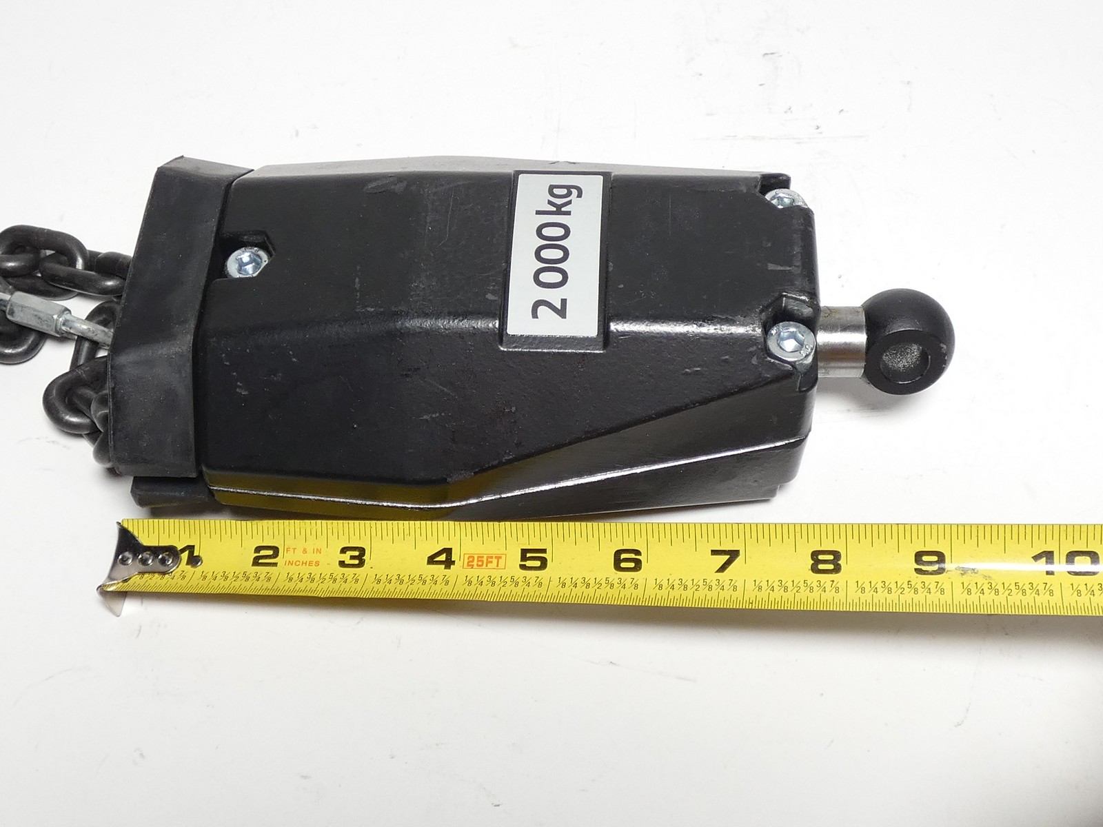 2000Kg Lever Chain Hoist 4400LBS Black