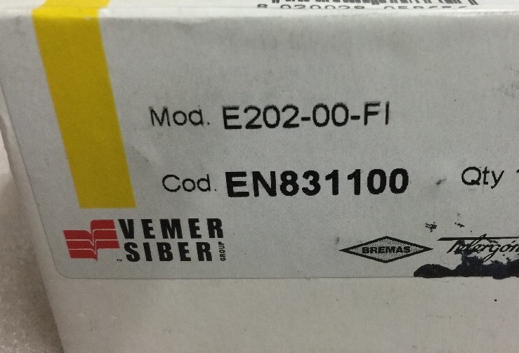 Vemer Siber Ersce E202-00-FI, E20200FI, EN831100, Shipsameday #1174A