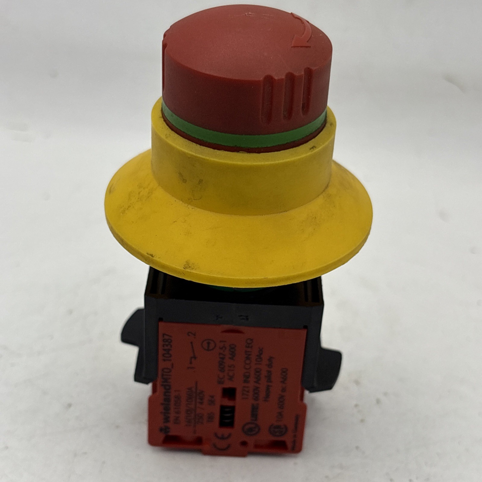 Wieland EMERGENCY STOP Button SNH 1122