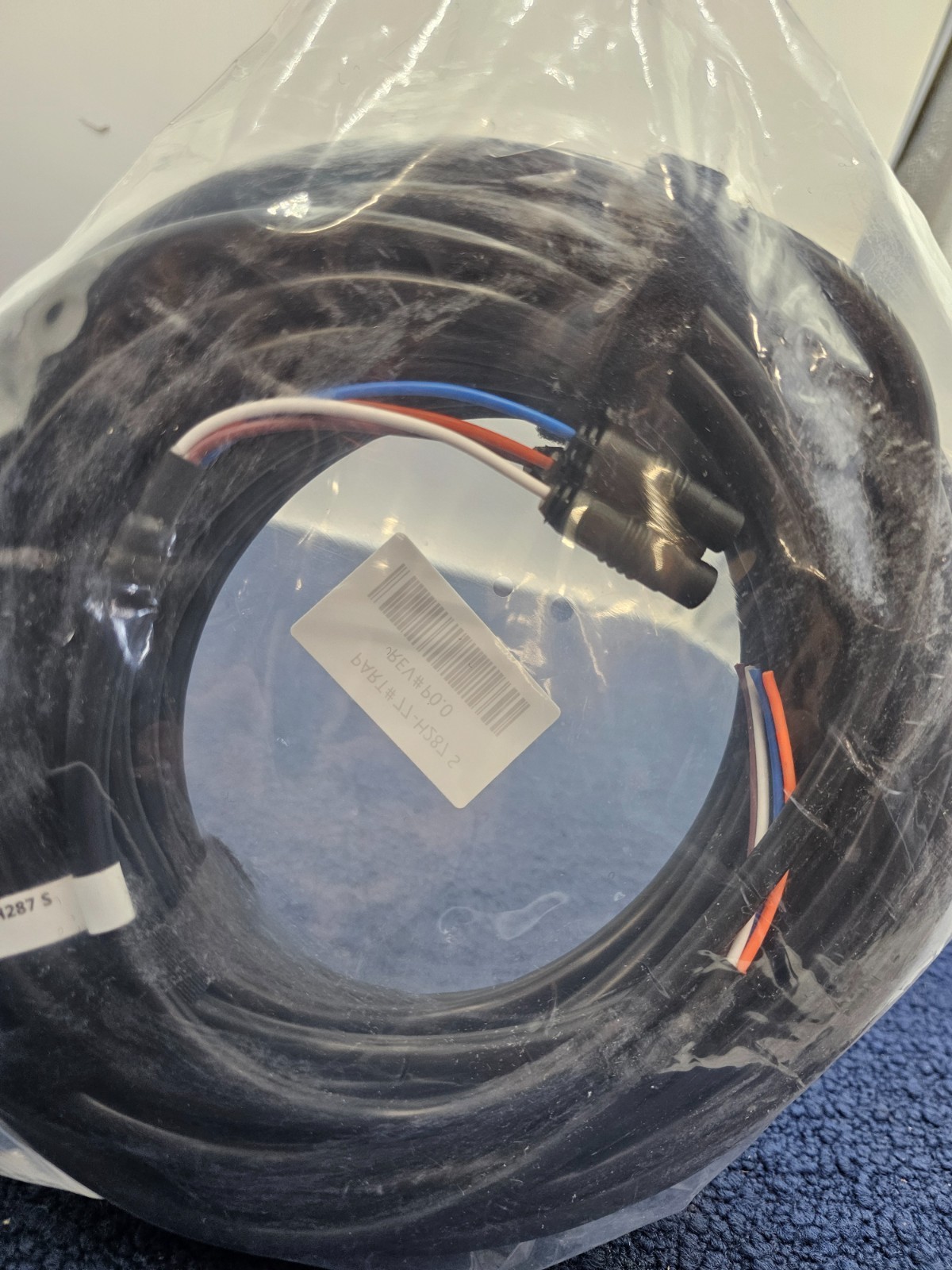 77-H287 S Cable Wire Assembly REV P0.0 / 4 Wire 50 Feet Length