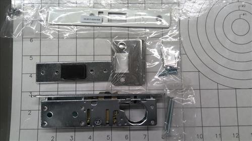 ADAMS RITE 4900-36-201-628 DEADLATCH, HEAVY DUTY, 1-1/8 BACKSET, RH 2.63 STRIKE,