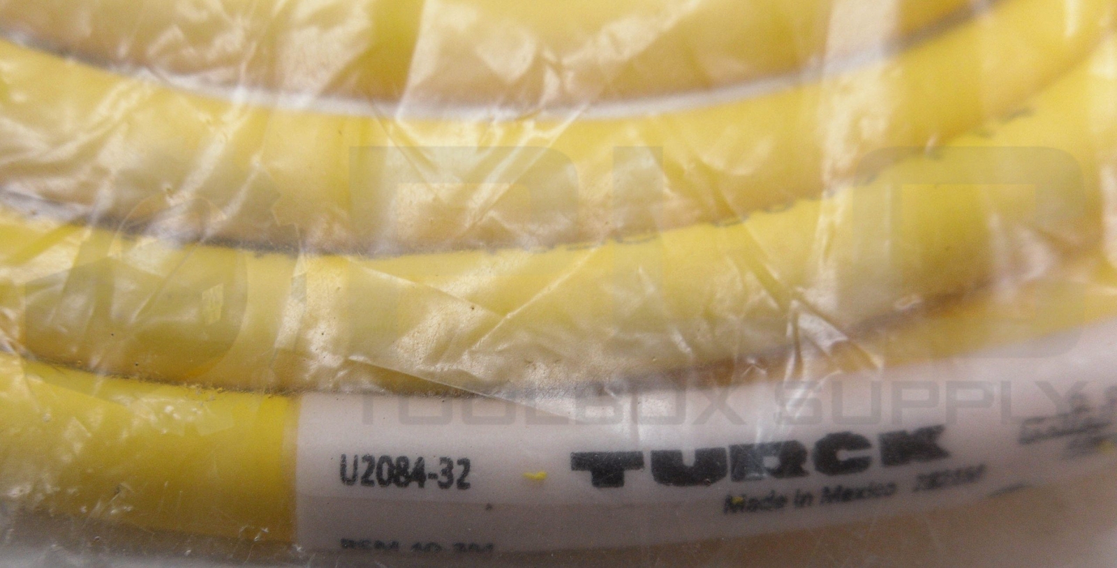 SEALED NEW TURCK RSM 40-3M CORDSET CABLE 300V 9AC 3M U2084-32
