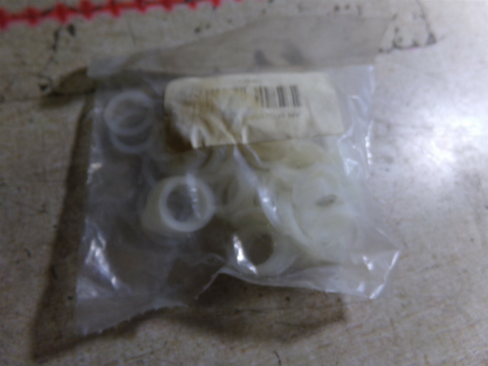 NEW Flat Plastic Washers, Sealing Rings 5XU60 *FREE SHIPPING*